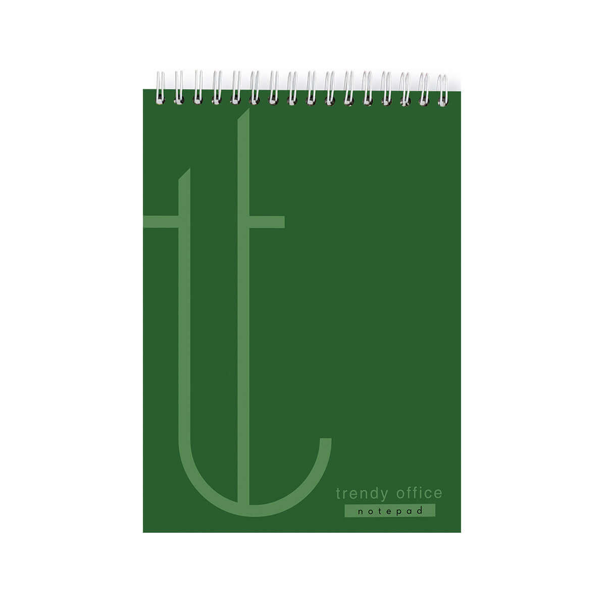 Blocnotes cu spira, Trendy Green, A5, matematica, 80 file Blocnotes cu spira, Trendy Green, A5, matematica, 80 file